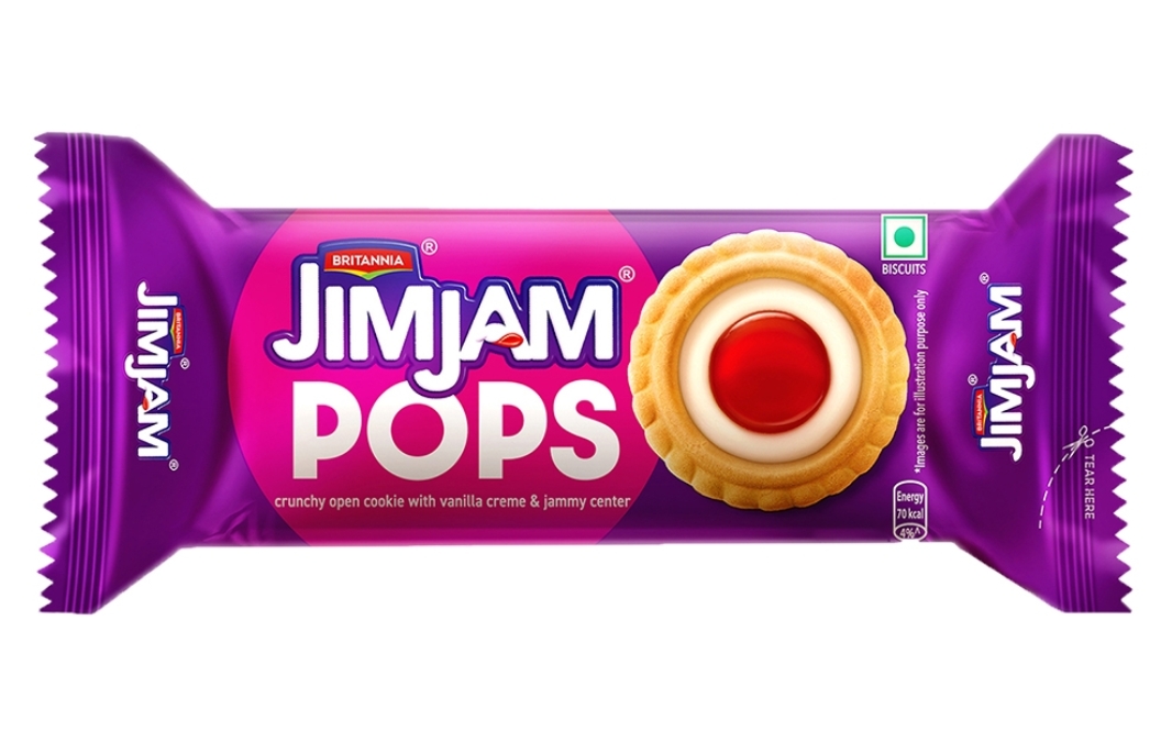 Britannia Jim Jam Pops 70g